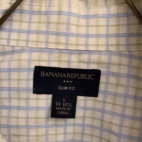 Banana Republic Shirts Banana Republic Tailored Slim Fit Button